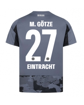 Billige Fotballdrakt Eintracht Frankfurt Mario Gotze #27 Replika Tredjedrakt 2025-26 Kortermet Billige Fotballdrakt Eintracht Frankfurt Mario Gotze #27 Replika Tredjedrakt 2025-26 Kortermet